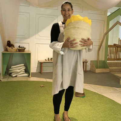 preparando el dia del pan