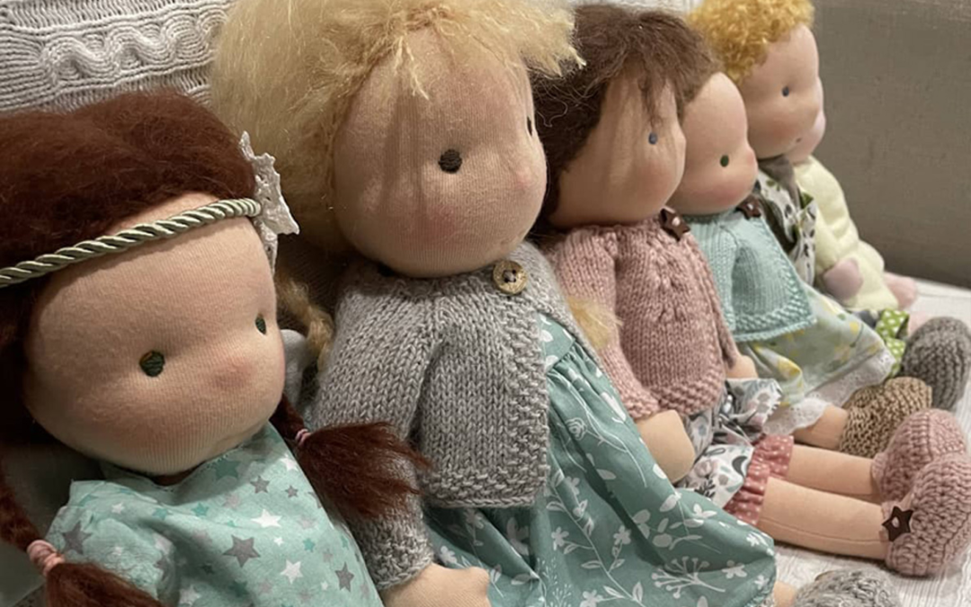Muñecas Waldorf: el alma en lo hecho a mano